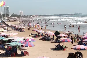 Phố biển Vũng Tàu đón chờ khách du xuân