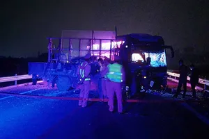 Hiện trường vụ tai nạn