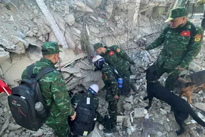 Lực lượng cứu hộ QĐND Việt Nam tìm thấy 2 vị trí có dấu hiệu sự sống tại Antakya, Thổ Nhĩ Kỳ