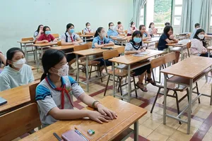 TPHCM: Gần 6.000 học sinh bước vào giờ làm bài khảo sát vào lớp 6