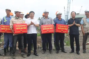 Thi công cao tốc Hậu Giang - Cà Mau chậm 5 tháng so với kế hoạch