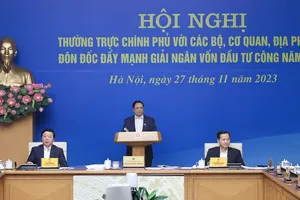 Thủ tướng Phạm Minh Chính chủ trì hội nghị về giải ngân vốn đầu tư công năm 2023