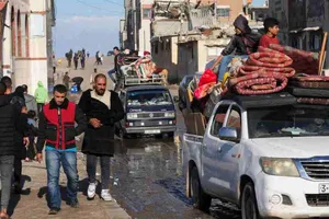 Tình cảnh người dân ở Dải Gaza. Ảnh: The Press Democrat