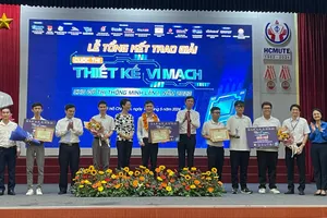 Trao giải Cuộc thi Thiết kế vi mạch cho đô thị thông minh lần 1