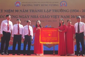 Kỷ niệm 90 năm thành lập ngôi trường mang tên Quốc tổ Hùng Vương