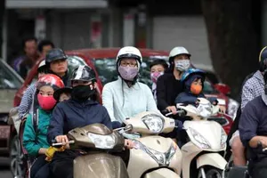 Bắc bộ và Trung bộ trời rét, Nam bộ có nơi dưới 21 độ C