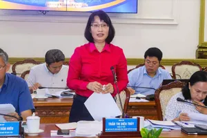 Phó Chủ tịch UBND TPHCM Trần Thị Diệu Thúy làm việc với 4 quận về kế hoạch năm 2025