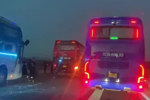 Hiện trường vụ tai nạn. Ảnh: NDCC