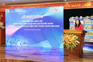 Tiếng Việt là sợi dây kết nối cộng đồng người Việt xa quê