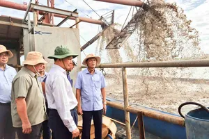 Sóc Trăng ra “tối hậu thư” cho các nhà thầu, doanh nghiệp chậm khai thác cát