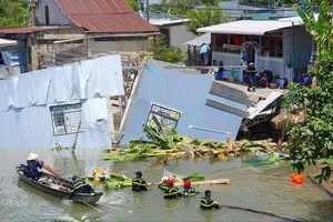 Năm 2024, Cần Thơ ghi nhận 27 vụ sạt lở nghiêm trọng ven các tuyến sông