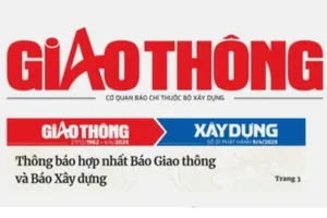 Báo Xây dựng sau hợp nhất chỉ xuất bản báo in 1 kỳ/tuần