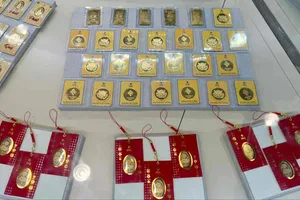 Sáng nay 10-4, giá vàng thiết lập đỉnh cao nhất mọi thời đại