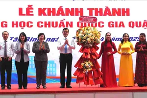 Quận Tân Bình: Niềm vui lớn trong ngày khánh thành 3 trường học chuẩn quốc gia