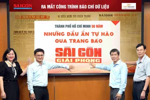 Công trình báo chí dữ liệu của Báo SGGP: Ghi dấu hành trình 50 năm TPHCM