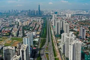 Khu đô thị tại TPHCM. Ảnh: HH
