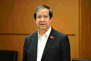 Bộ trưởng Bộ GD-ĐT Nguyễn Kim Sơn. Ảnh: ĐỖ TRUNG