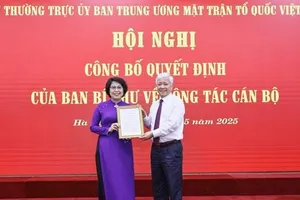 Đồng chí Tô Thị Bích Châu nghỉ hưu trước tuổi 