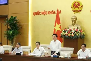 Phiên họp thứ 44 của Ủy ban Thường vụ Quốc hội ngày 14-4