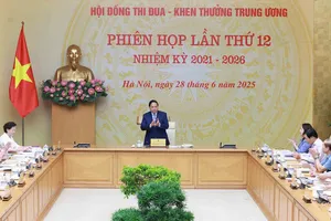 Thủ tướng Phạm Minh Chính đã chủ trì phiên họp thứ 12 của Hội đồng Thi đua - Khen thưởng Trung ương