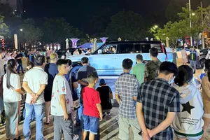 Đông đảo người tham gia thích thú với các màn trình diễn công nghệ của dòng xe BYD