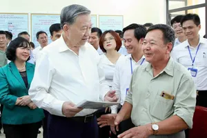 Tổng Bí thư Tô Lâm kiểm tra hoạt động chính quyền địa phương 2 cấp tại Hà Nội 