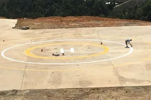 Đà Nẵng xây bãi đáp trực thăng ở các xã vùng cao để phục vụ phòng tránh thiên tai