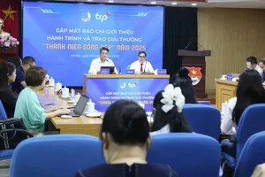 Trung ương Hội Liên hiệp Thanh niên Việt Nam tổ chức họp báo giới thiệu về hành trình và trao giải thưởng “Thanh niên sống đẹp” năm 2025