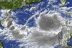 Áp thấp nhiệt đới có khả năng mạnh lên thành bão