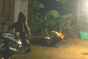 Hiện trường xảy ra vụ án mạng