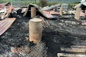 Cháy nhà sàn ở Gia Lai, 4 người may mắn thoát chết