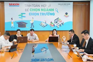 Quang cảnh buổi giao lưu. Ảnh: HOÀNG HÙNG