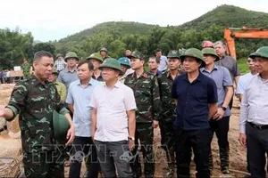 Phó Thủ tướng Lê Thành Long kiểm tra, chỉ đạo công tác khắc phục hậu quả mưa lũ tại Sơn La