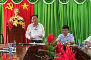 Ông Trần Phú Cường lưu ý các xã phường siết chặt công tác phối hợp phòng chống dịch tả heo châu Phi