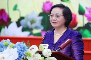 Bộ trưởng Bộ Nội vụ Phạm Thị Thanh Trà. Ảnh: TTXVN