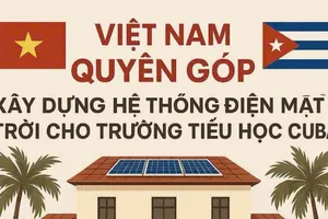 Tiếp tục cuộc vận động “Ánh Mặt trời không biên giới” dành cho Cuba