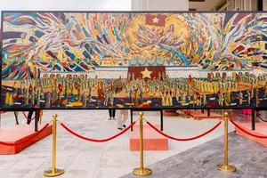 Công tác kiểm định chứng nhận Kỷ lục Guinness thế giới được thực hiện sáng 3-9 tại Hà Nội