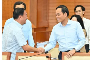 Bí thư Thành ủy TPHCM Trần Lưu Quang kết luận buổi làm việc