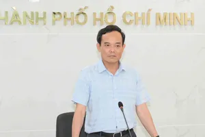 Bí thư Thành ủy TPHCM Trần Lưu Quang kết luận buổi làm việc