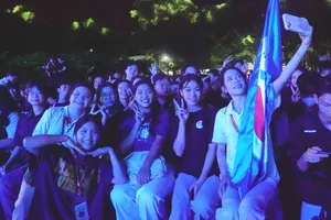 Tân sinh viên Trường Đại học Bách Khoa- Đại học Đà Nẵng. Ảnh: XUÂN QUỲNH