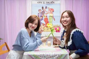 Meichan (trái) và Vừng (phải) thành công trong lĩnh vực sáng tạo nội dung nhờ vào những câu chuyện thú vị về cuộc sống và quá trình học tập