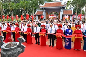 Khánh thành Khu lưu niệm Trưởng Ban Thường trực Quốc hội Bùi Bằng Đoàn