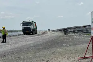 Khu tiếp nhận, xử lý rác thải tại bãi rác Đa Phước. Ảnh: THANH HIỀN