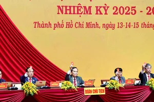 Quang cảnh phiên trù bị Đại hội đại biểu Đảng bộ TPHCM lần thứ I, nhiệm kỳ 2025-2030