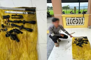 Xác minh 2 trường hợp rao bán súng hơi trên Facebook