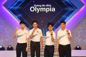 4 thí sinh sẽ tranh vòng nguyệt quế trong trận chung kết. Ảnh: VTV