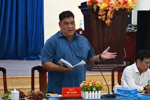 Lãnh đạo phường Thông Tây Hội kiến nghị tại buổi làm việc