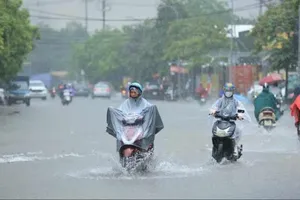 Mưa diện rộng từ Nghệ An đến Quảng Ngãi
