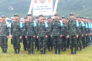 Diễn tập song phương Việt Nam - Ấn Độ về gìn giữ hòa bình Liên hợp quốc