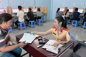 Sử dụng dữ liệu điện tử trong sát hạch, cấp đổi giấy phép lái xe